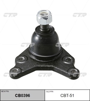 Опора шаровая подвески CBT-51 CTR