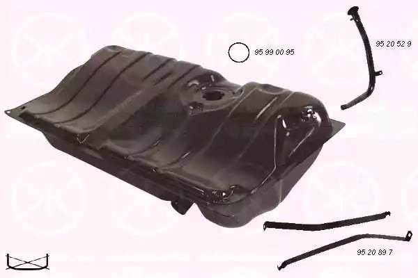 Топливный бак 9520009 KLOKKERHOLM