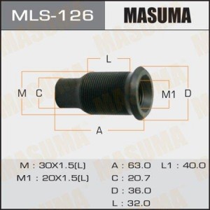 Футорка колесная MLS-126 MASUMA