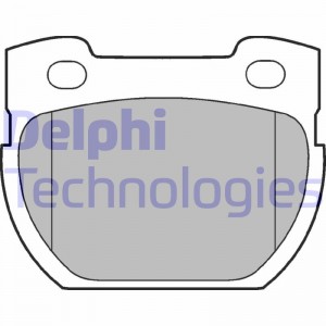 Комплект тормозных колодок, диско LP777 DELPHI