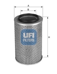 Воздушный фильтр 27.993.00 UFI