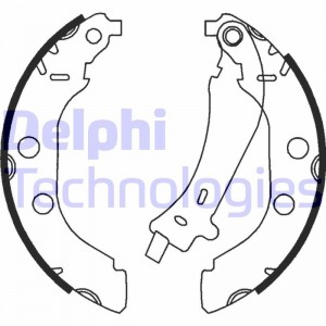 Комплект тормозных колодок LS1723 DELPHI