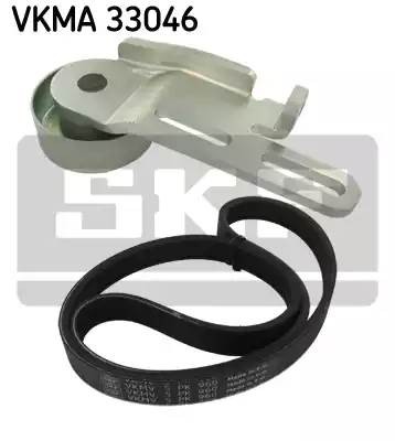 Поликлиновой ременный комплект VKMA33046 SKF