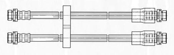 Тормозной шланг FHY2270 FERODO