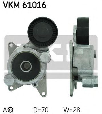 Натяжной ролик, поликлиновой  ремень VKM61016 SKF
