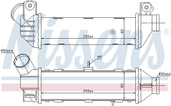 Интеркулер 96769 NISSENS
