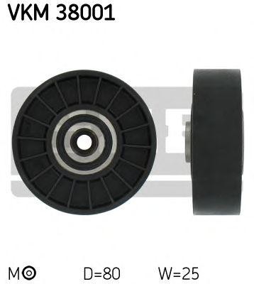 Натяжной ролик, поликлиновой  ремень VKM38001 SKF
