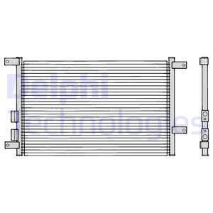 Конденсатор, кондиционер TSP0225108 DELPHI