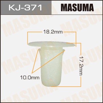 Клипса крепежная KJ371 MASUMA