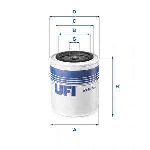 Масляный фильтр 23.467.00 UFI
