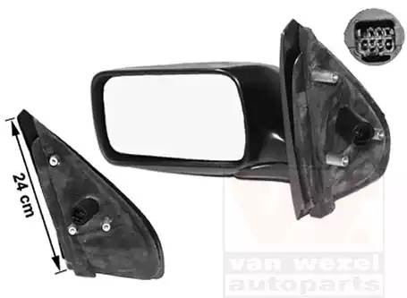 Наружное зеркало 0146807 VAN WEZEL