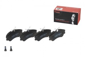 Комплект тормозных колодок, диско P61069 BREMBO
