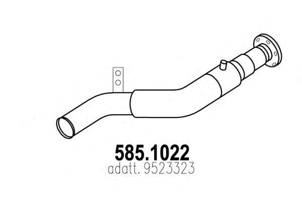 Выпускной трубопровод 5851022 ASSO