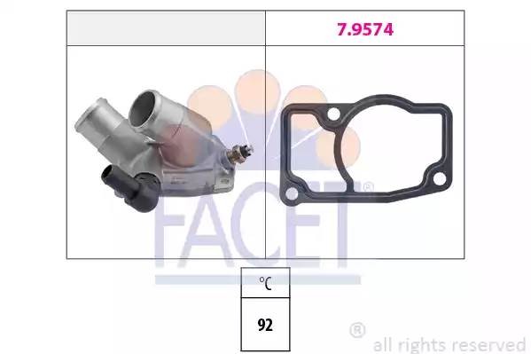 Термостат, охлаждающая жидкость 7.8344 FACET