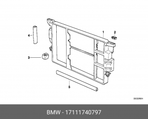 Щиток 17 11 1 740 797 BMW