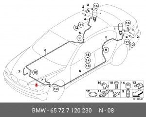 Деталь 65 72 7 120 230 BMW