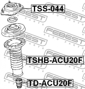 Опора амортизатора подвески TSS-044 FEBEST
