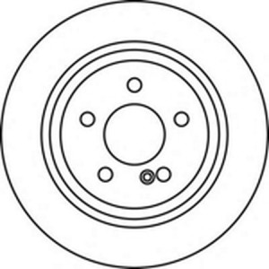 Тормозной диск 562213B BENDIX JURID