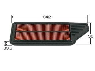 Фильтр воздушный A875V VIC
