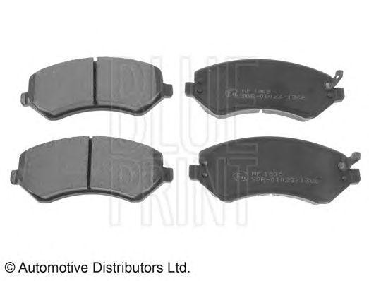 Комплект тормозных колодок, диско ADA104223 BLUE PRINT