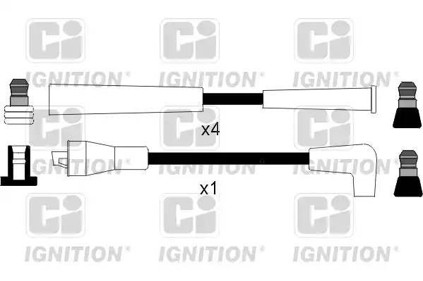 Ккомплект проводов зажигания XC817 QUINTON HAZELL
