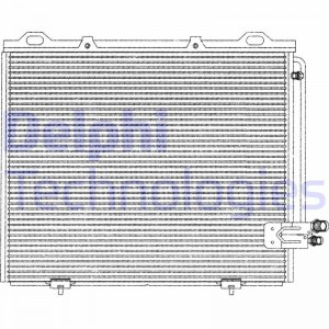 Конденсатор, кондиционер TSP0225194 DELPHI