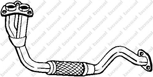 Выпускной трубопровод 787-911 BOSAL