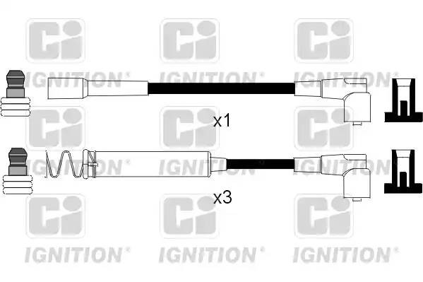 Ккомплект проводов зажигания XC214 QUINTON HAZELL