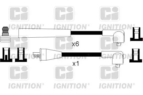 Ккомплект проводов зажигания XC1041 QUINTON HAZELL