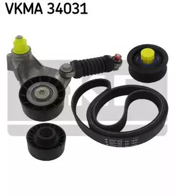 Поликлиновой ременный комплект VKMA34031 SKF
