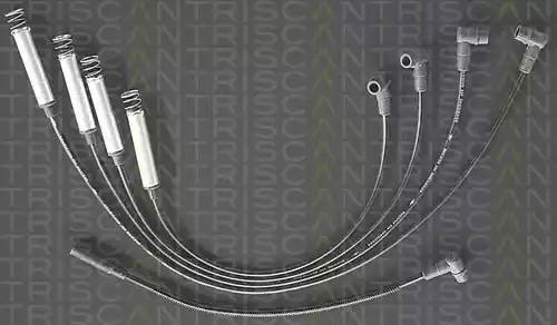 Ккомплект проводов зажигания 88604128 TRISCAN