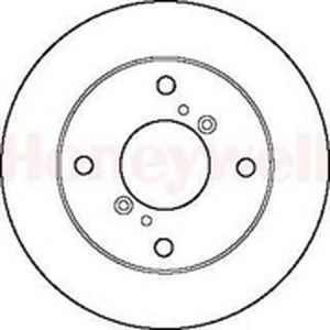 Тормозной диск 561426B BENDIX JURID