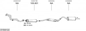 Катализатор 099542 BOSAL