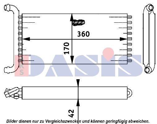 Компрессор, кондиционер 850001T AKS DASIS