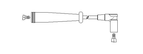 Провод зажигания 76445 BREMI