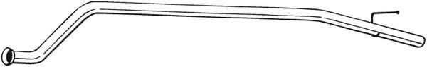 Выпускной трубопровод 890-121 BOSAL