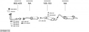 Катализатор 099278 BOSAL