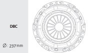 Корзина сцепления CHC01 VALEO PHC