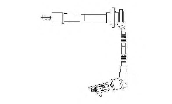 Провод зажигания 3A57F50 BREMI