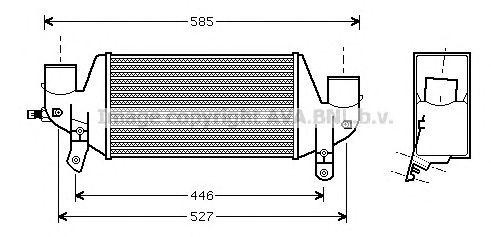 Интеркулер FD4313 AVA