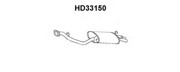 Глушитель выхлопных газов конечный HD33150 VENEPORTE