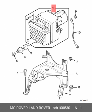 Гидроагрегат, тормозная система SRB100530 MG ROVER LAND ROVER