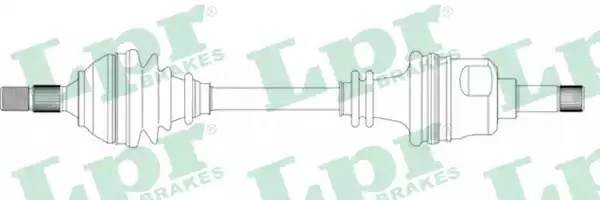 Приводной вал DS16057 LPR