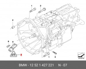 Розетка 12 52 1 427 221 BMW