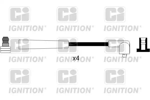 Ккомплект проводов зажигания XC1081 QUINTON HAZELL