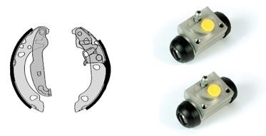 Комплект тормозных колодок H 24 058 BREMBO