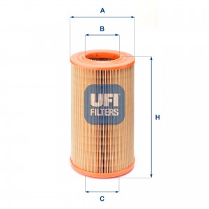 Воздушный фильтр 27.524.00 UFI