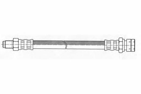 Тормозной шланг FHY2346 FERODO