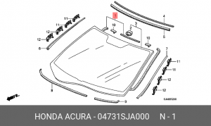 Деталь 04731SJA000 HONDA