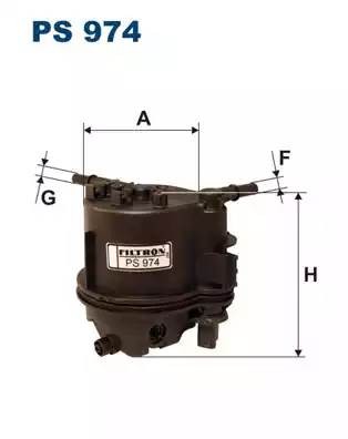 Фильтр топливный PS974 FILTRON